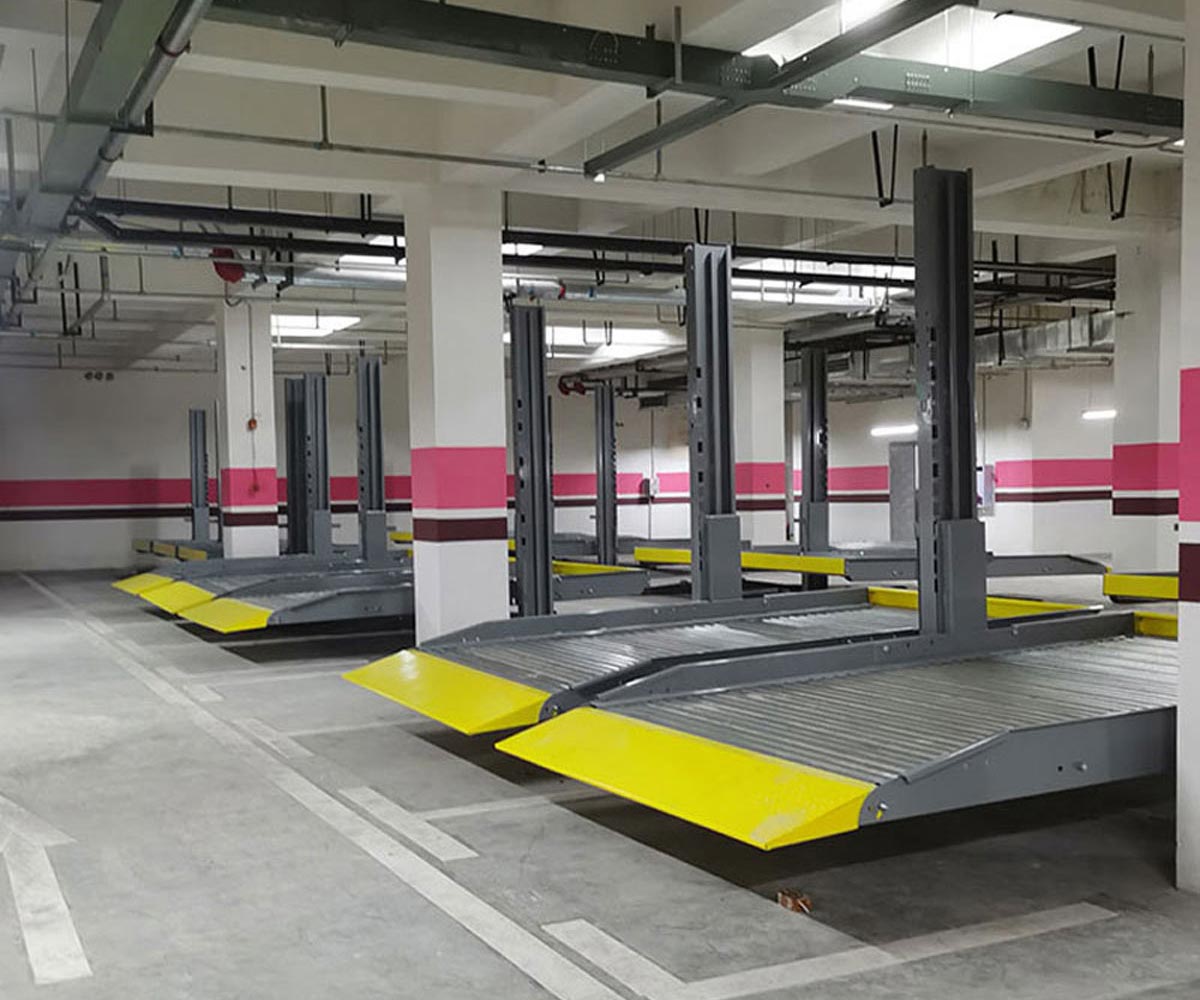 嘉峪關市2層簡易式機械式停車庫收購