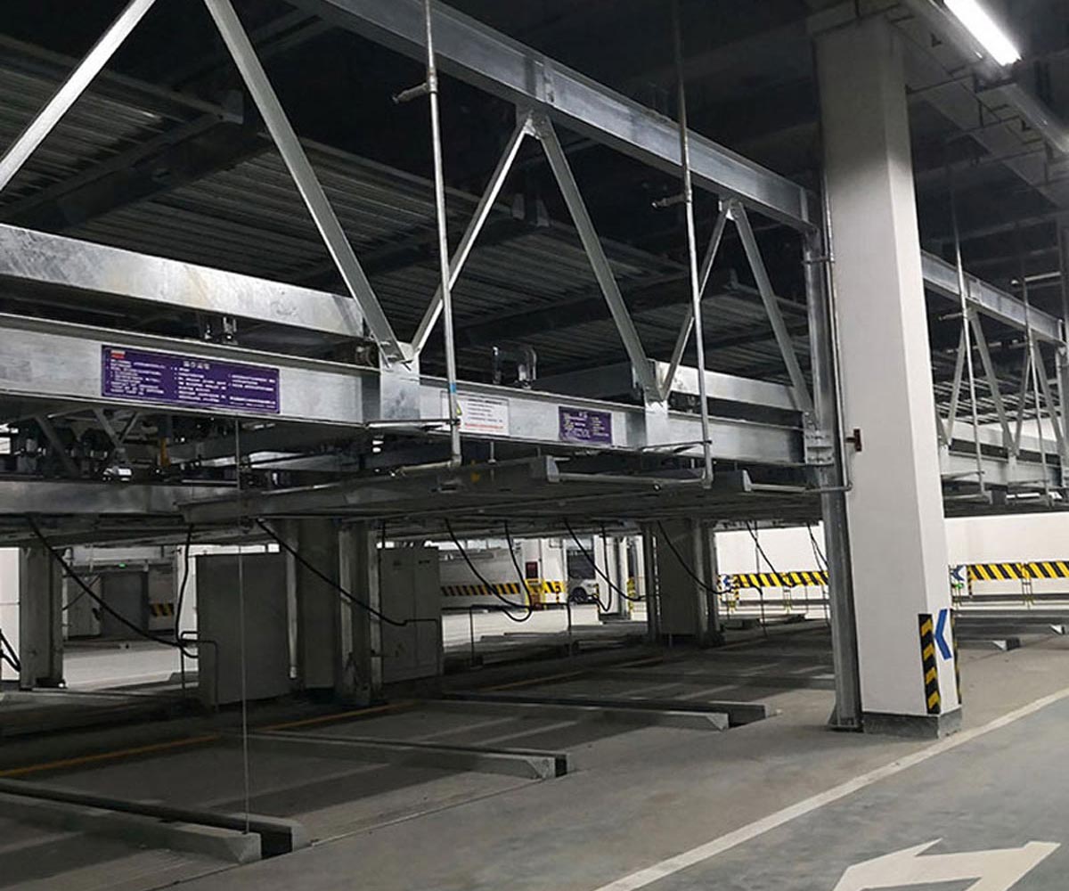 敦煌市兩層停車設備過規劃
