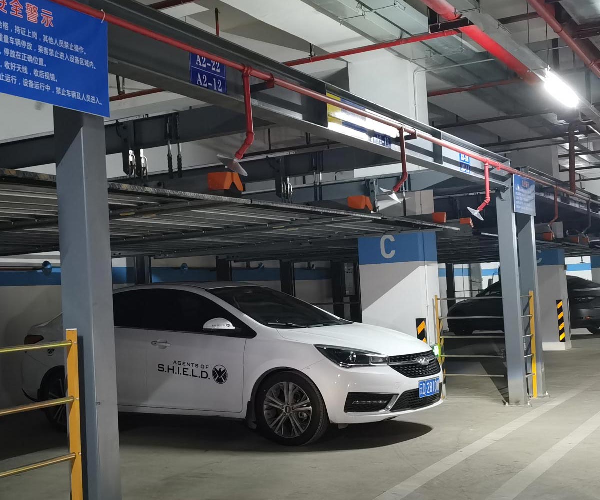 寧陜縣雙柱立體車位改造