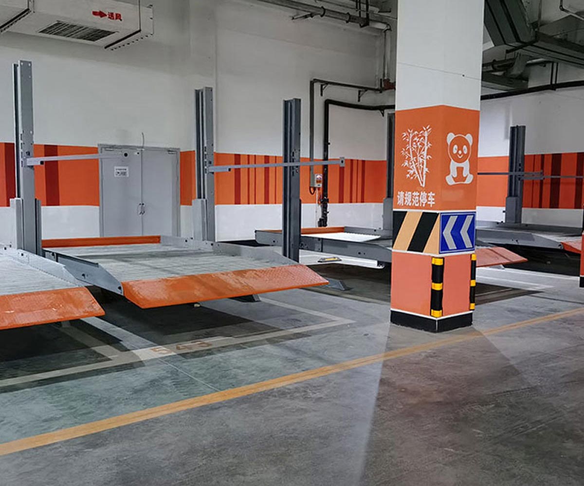 雙層簡易升降機械式停車庫回購