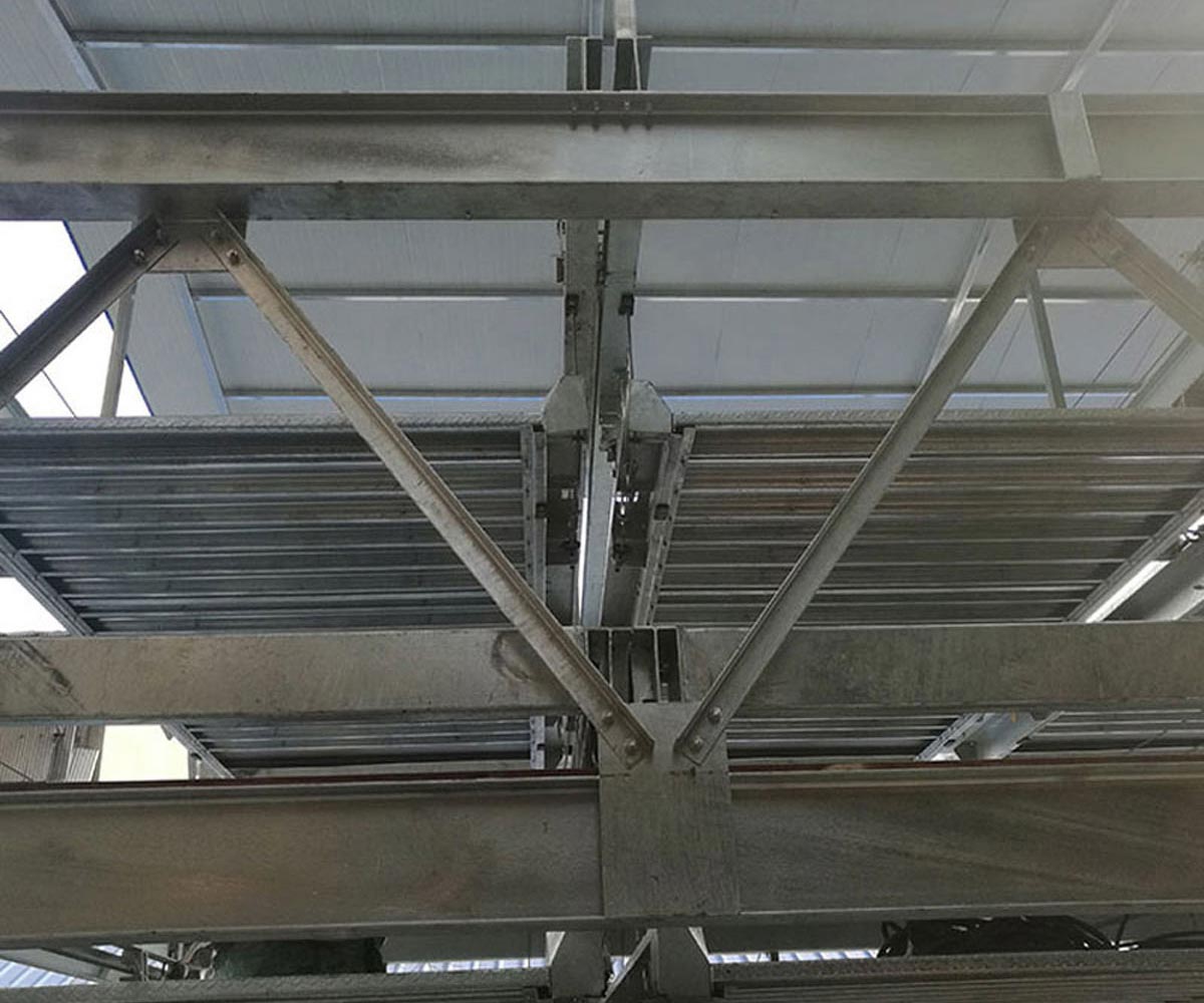 四柱升降式機械立體停車設備租賃