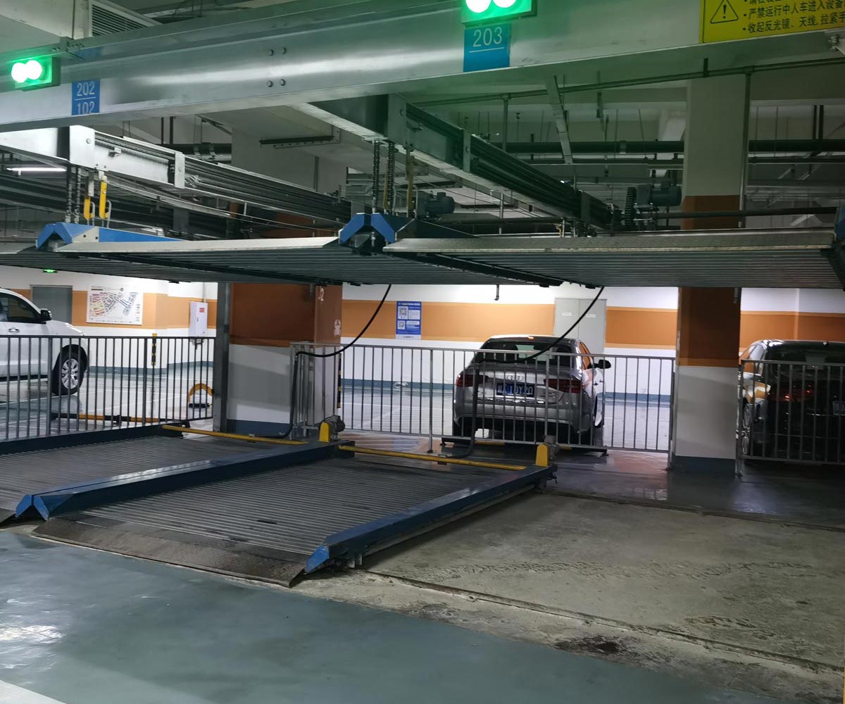 印臺區雙柱簡易升降停車立體車庫過規劃