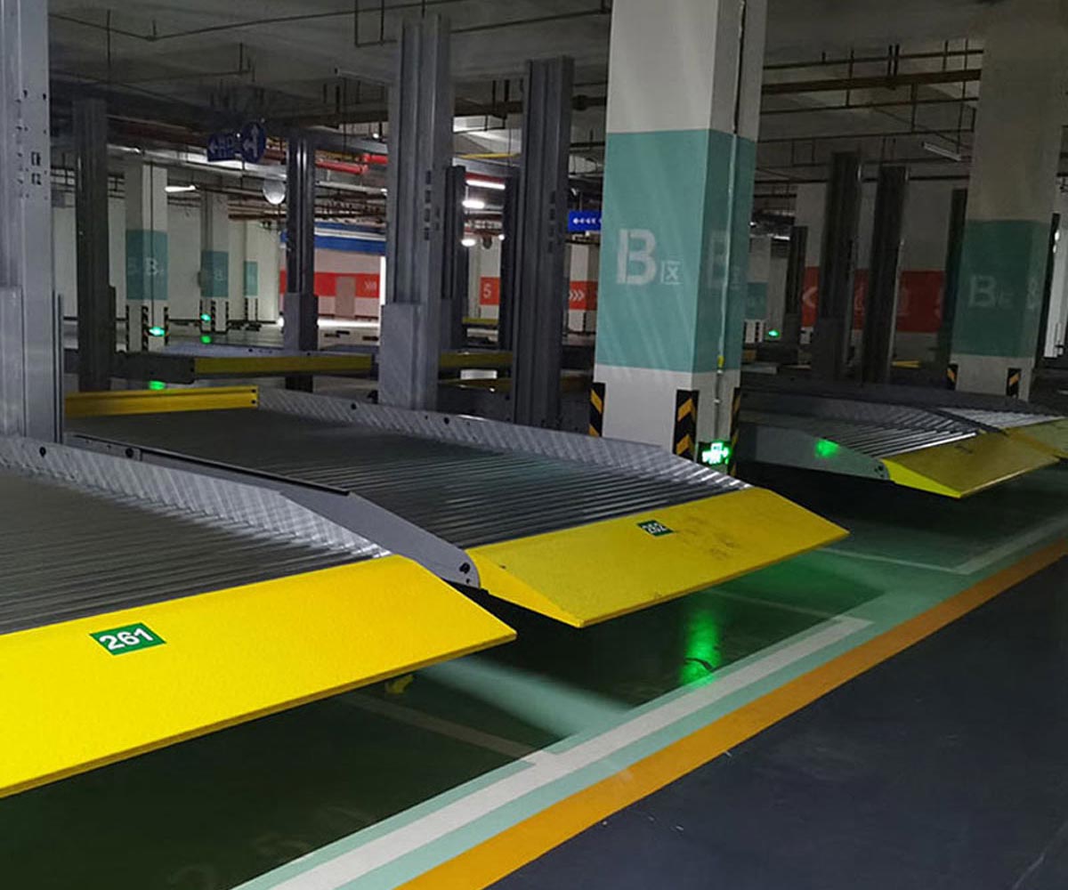 崆峒區(qū)兩層升降式停車立體車庫(kù)拆除