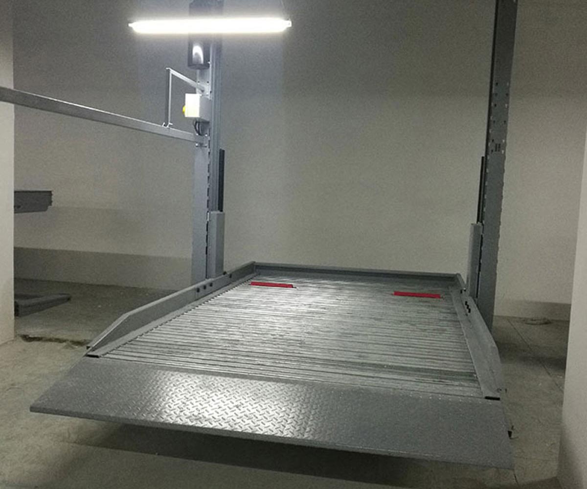 敦煌市三層升降橫移機械式停車位拆除