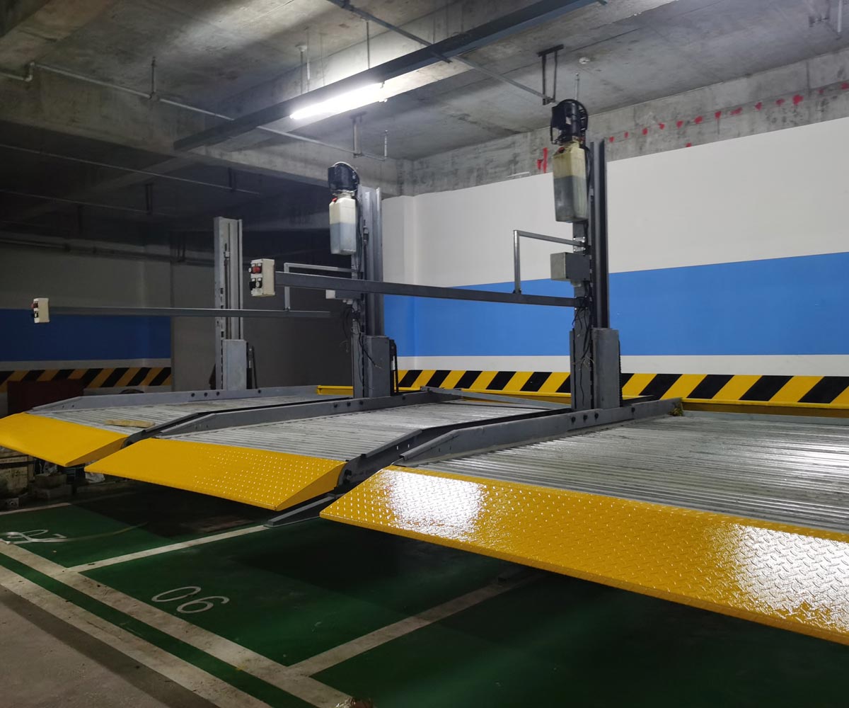 2層簡易式立體停車場