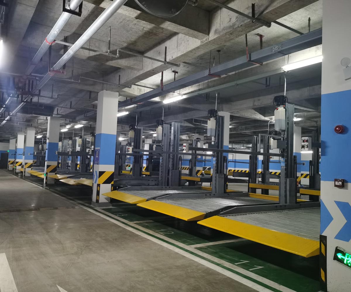 敦煌市雙層簡易升降類停車設備