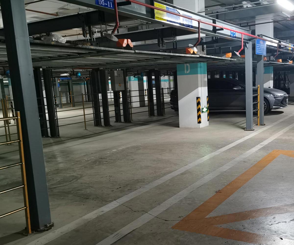 敦煌市2層升降式機械式停車設備