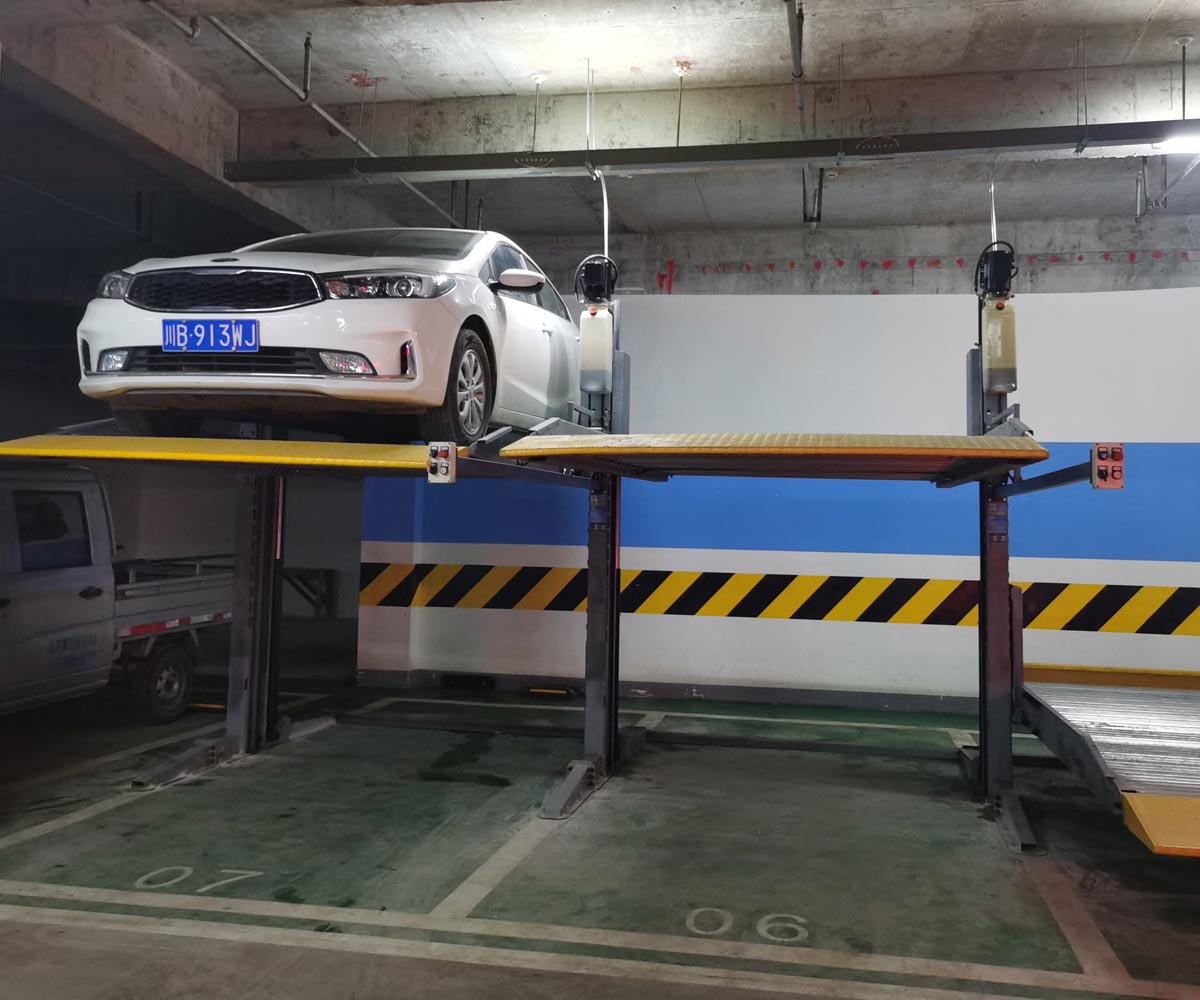 玉門市兩柱機械車位