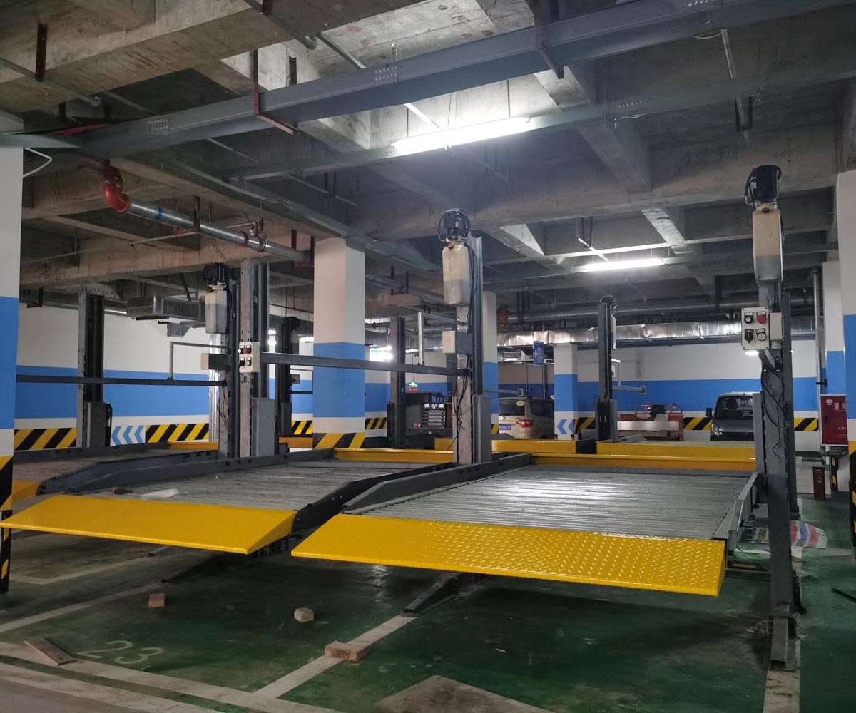 嘉峪關市兩柱簡易式機械停車