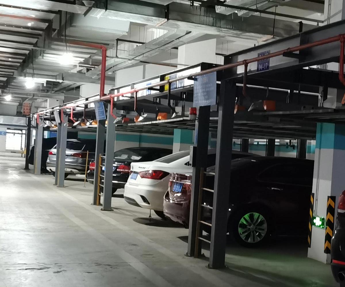敦煌市雙柱升降式立體車庫