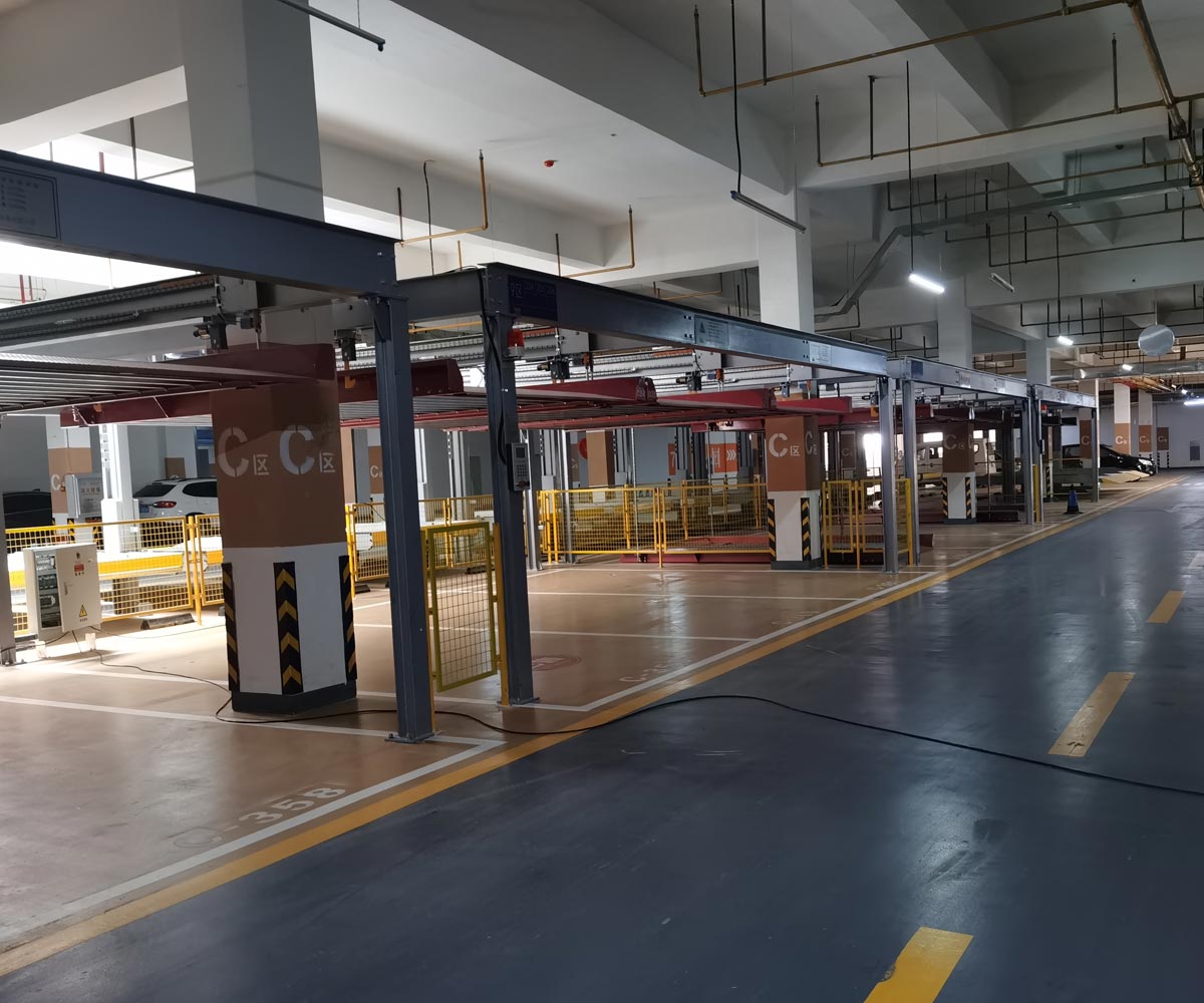 民樂縣PJS俯仰簡易升降立體車庫設備